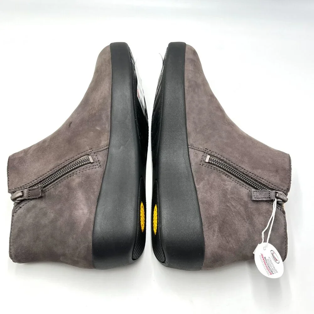 Fitflop‎ Womens Size 5 Sumi Steel Grey Suede Leather Ankle Boots Shoes